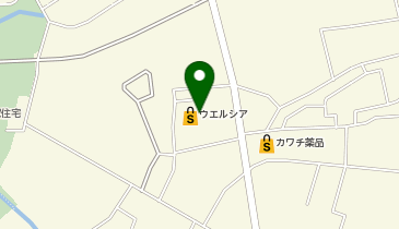 【予約制】Bounce ロッカー ウエルシア古河鴻巣店保管場所の地図画像