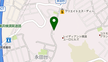 【予約制】Bounce セブンイレブン横浜永田台店のロッカー保管場所の地図画像