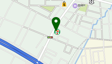 【予約制】Bounce ロッカー セブンイレブン 森林公園駅南口 預かりスポットの地図画像