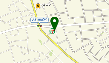 【予約制】Bounce セブンイレブン さいたま大和田店 ロッカー 保管場所の地図画像