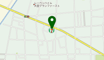 【予約制】Bounce Locker Seven-Eleven Omiya Nisshin 1-chome store Storage Spotの地図画像