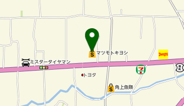 【予約制】Bounce ロッカー マツモトキヨシ 東和田店 収納スポットの地図画像