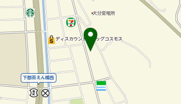 【予約制】Bounce ロッカー ヤマト運輸 下郡センター 保管場所の地図画像