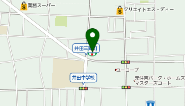 【予約制】Bounce セブンイレブン 川崎井田三枚町店 ロッカー 収納スポットの地図画像