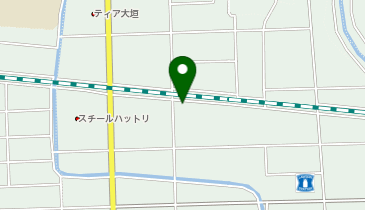 【予約制】Bounce ロッカー ヤマト運輸 大垣神田センター 保管場所の地図画像