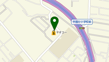 【予約制】Bounce ロッカー ヤオコー市川中国支店 収納場所の地図画像