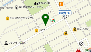 【予約制】Bounce Locker Yaoko Higashi Tokorozawa store Storage Spotの地図画像