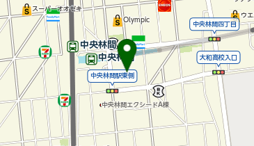 【予約制】Bounce Locker Chuorinkan Tokyu Square Storage Spotの地図画像