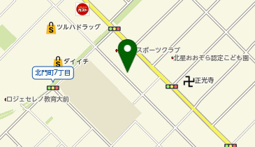 【予約制】Bounce ロッカー ヤマト運輸 旭川市旭町センター保管所の地図画像