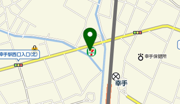 【予約制】Bounce セブンイレブン幸手南3丁目店のロッカー保管場所の地図画像