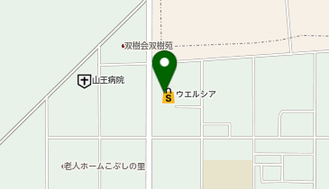 【予約制】Bounce ロッカー ウェルシア千葉山王店 収納スペースの地図画像