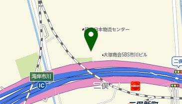 【予約制】Bounce ロッカー ヤマト運輸 船橋西営業所 保管スポットの地図画像