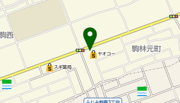 【予約制】Bounce Locker Yaoko Kamifukuoka Komabayashi store Storage Spotの地図画像