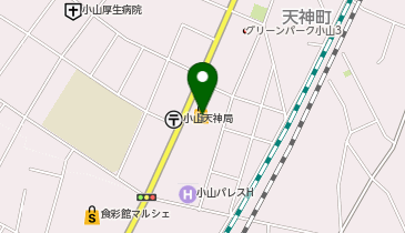 【予約制】Bounce ロッカー ウエルシア小山天神店 収納スポットの地図画像