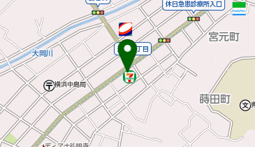 【予約制】Bounce セブンイレブン鳥長店ロッカー保管場所の地図画像