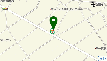 【予約制】Bounce ロッカー セブンイレブン 八潮木曽根店 保管場所の地図画像