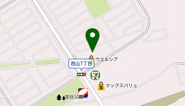 【予約制】Bounce ロッカー ウエルシア神戸西山店 収納スポットの地図画像