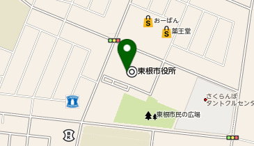 【予約制】Bounce ロッカー ヤマト運輸 山形東根センター 保管場所の地図画像