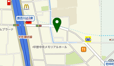 【予約制】Bounce ロッカー ヤマト運輸 長原センター預かり所の地図画像