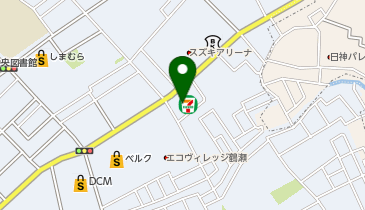 【予約制】Bounce ロッカー セブンイレブン みよし藤久保東店 保管場所の地図画像