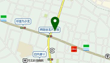 【予約制】Bounce ロッカー ヤマト運輸 阿佐ヶ谷中杉センター預かり所の地図画像