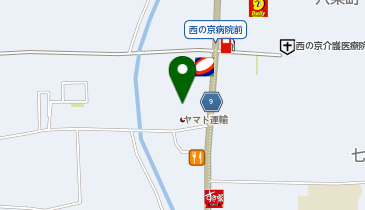 【予約制】Bounce ロッカー ヤマト運輸 奈良西ノ京営業所預かりスポットの地図画像