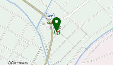 【予約制】Bounce ロッカー セブンイレブン宮代川端店保管場所の地図画像