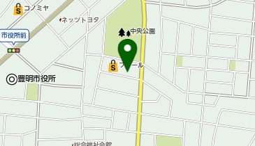 【予約制】Bounce ロッカー ヤマト運輸 豊明吉池センター 保管場所の地図画像