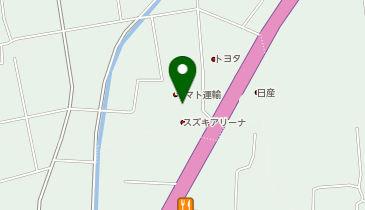 【予約制】Bounce ロッカー ヤマト運輸 高崎正観寺営業所保管場所の地図画像
