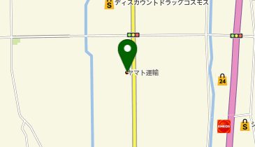 【予約制】Bounce ロッカー ヤマト運輸アミノセンター保管場所の地図画像