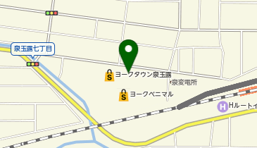 【予約制】Bounce ロッカー ウエルシア ヨークタウンいわき泉玉麿店保管場所の地図画像