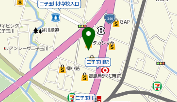 【予約制】Bounce Locker Tamagawa Takashimaya SC Storage Spotの地図画像