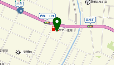 【予約制】Bounce ロッカー ヤマト運輸 高岡横田センター 保管場所の地図画像