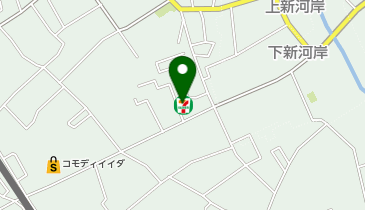 【予約制】Bounce ロッカー セブンイレブン川越サンドストア保管場所の地図画像