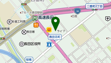 【予約制】Bounce ロッカーライフ長田収納スポットの地図画像