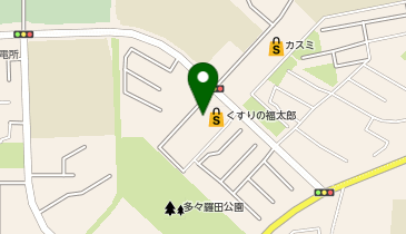 【予約制】Bounce ロッカー福太郎薬局印西内野店保管場所の地図画像