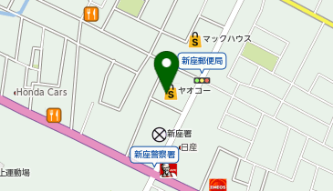 【予約制】Bounce ロッカー 新座八緒子店 保管場所の地図画像
