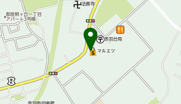 【予約制】Bounce ロッカー マルエツ 赤羽台預かりスポットの地図画像