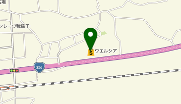 【予約制】Bounce ロッカーウェルシア安孫子下地店保管場所の地図画像