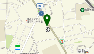 【予約制】Bounce ロッカー ウエルシア所沢けやき台店 保管場所の地図画像