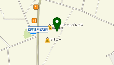 【予約制】Bounce Locker Yaoko Tokorozawa Kitahara store Storage Spotの地図画像