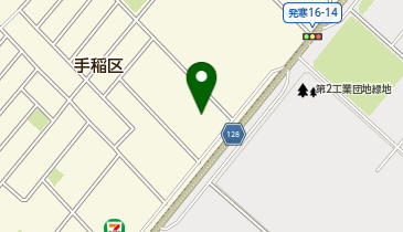 【予約制】Bounce ロッカー ヤマト運輸 札幌新発寒センター 保管場所の地図画像