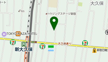 【予約制】Bounce Shinjuku City Storage Spotの地図画像