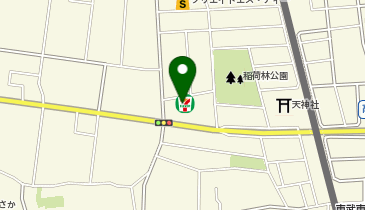 【予約制】Bounce セブンイレブン 東松山本宿店 ロッカー 保管場所の地図画像