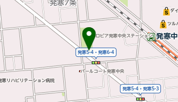 【予約制】Bounce ロッカー ヤマト運輸 札幌発寒南センター 保管場所の地図画像