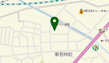 【予約制】Bounce ロッカー ヤマト運輸 浜松東若林営業所預かりスポットの地図画像