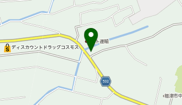 【予約制】Bounce ロッカー ヤマト運輸 福岡福間センター保管場所の地図画像