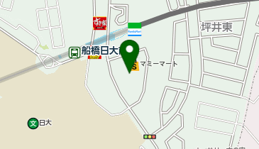 【予約制】Bounce ロッカー マミーマート 船橋日本大学前店舗 収納スペースの地図画像