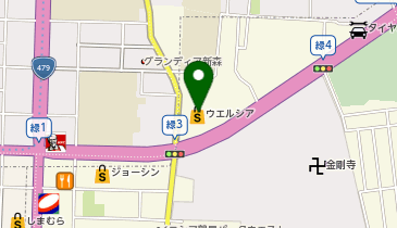 【予約制】Bounce ロッカー ウエルシア鶴見緑店 収納場所の地図画像