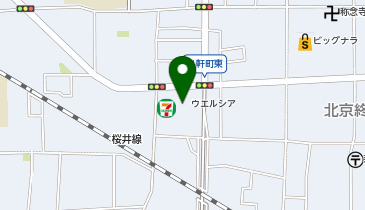 【予約制】Bounce ロッカー ウエルシア奈良錦辻店保管場所の地図画像
